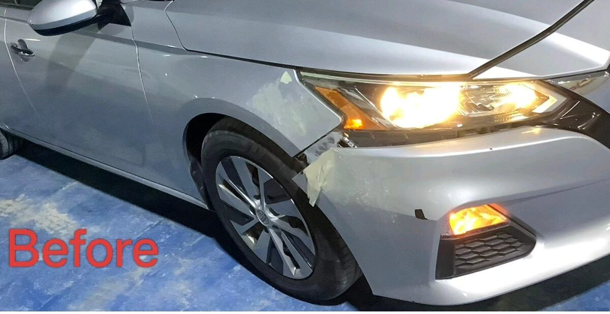 Nissan Altima before repair