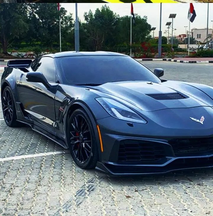 Chevrolet Corvette after repair