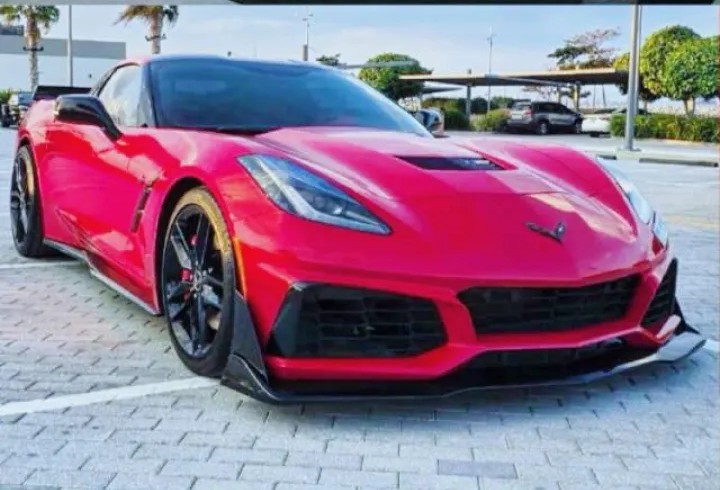 Chevrolet Corvette ZR1 after repair