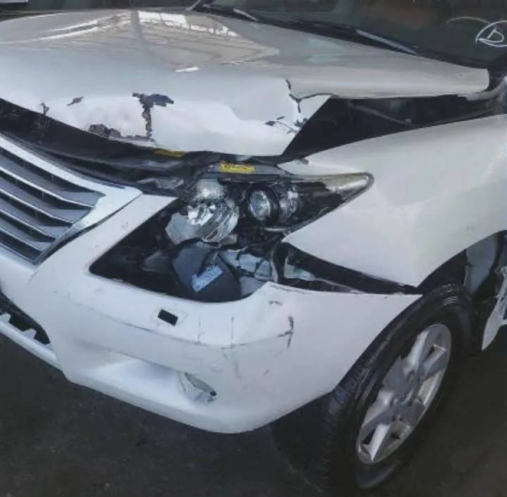 Lexus GX before repair