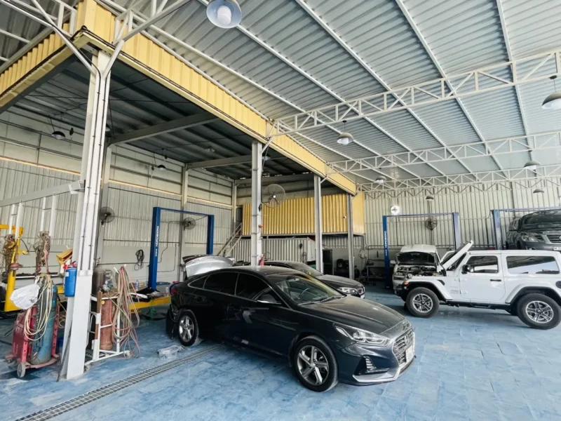 Inside the KMP workshop