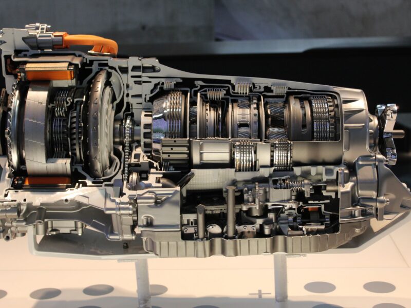 Cutaway view of an automatic transmission